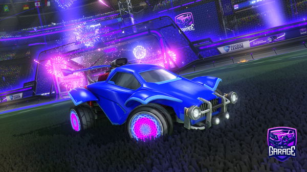 A Rocket League car design from big_qt