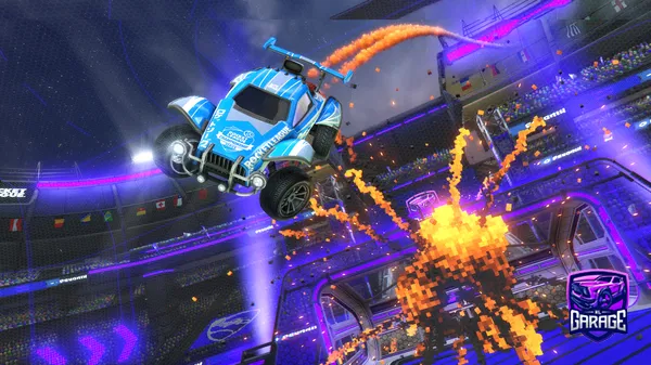 A Rocket League car design from RyanCfrone