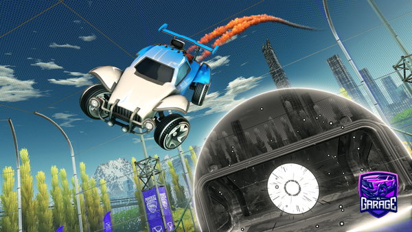 A Rocket League car design from Nascarpenguin26