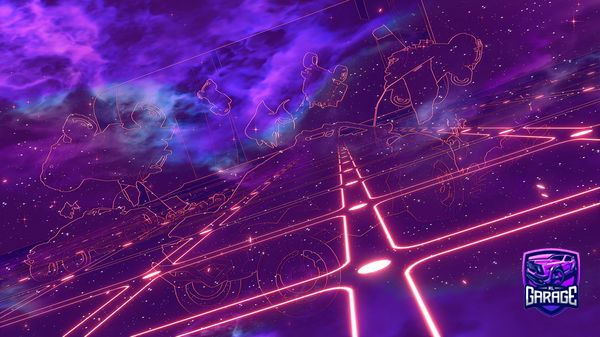 A Rocket League car design from Hawki14