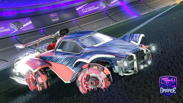 A Rocket League car design from EmergNC