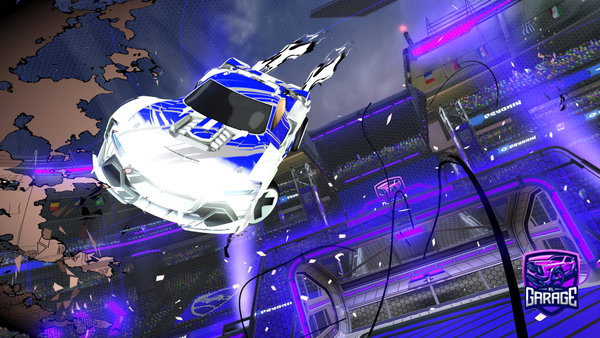 A Rocket League car design from cortile_nutrito4