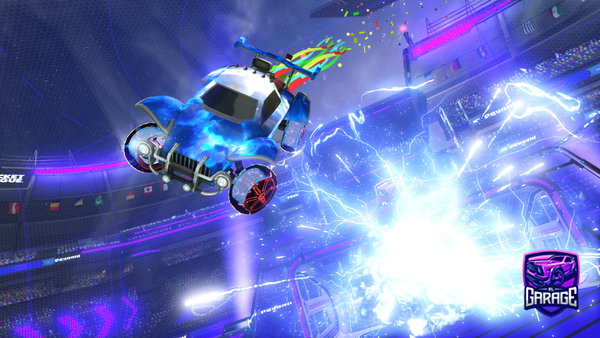 A Rocket League car design from Johnson5426