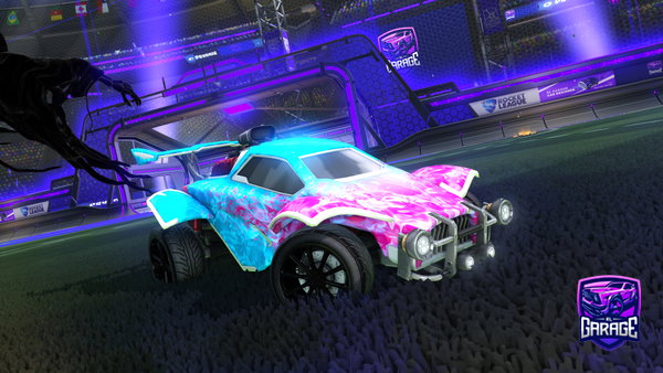 A Rocket League car design from Syco86