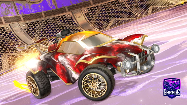 A Rocket League car design from AcryRL