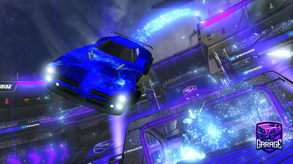 A Rocket League car design from Syhixx22