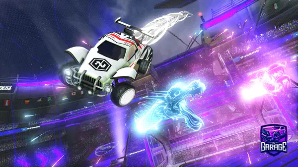 A Rocket League car design from HastyImage