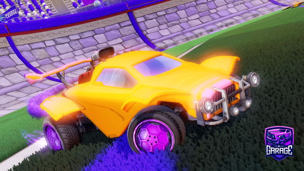 A Rocket League car design from Gupadre