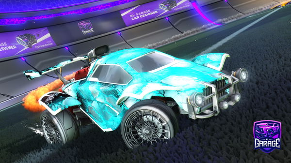 A Rocket League car design from TheMLGgamer_