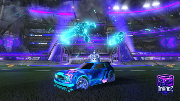 A Rocket League car design from ViodBeamer