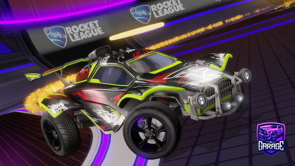 A Rocket League car design from arthurroos