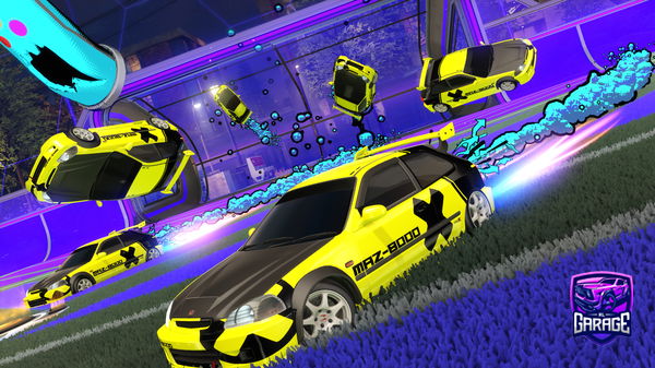 A Rocket League car design from Nasaki24