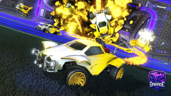 A Rocket League car design from Cool4life