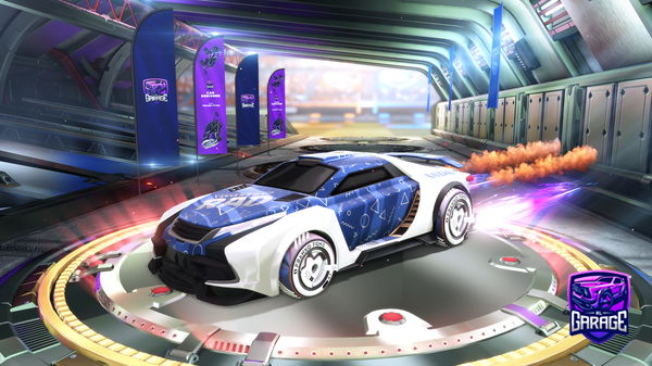 A Rocket League car design from Bespel