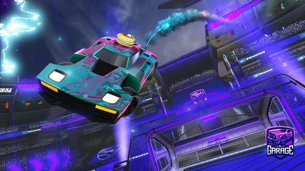 A Rocket League car design from Marbleslovesyou