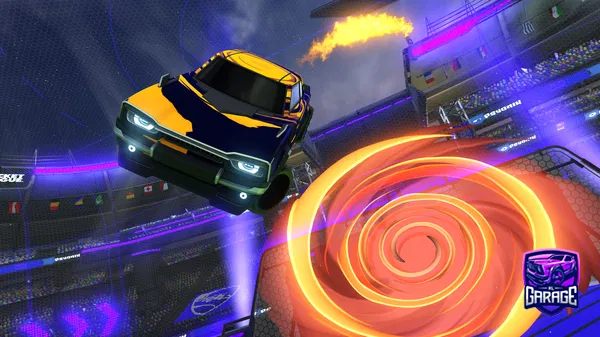 A Rocket League car design from CptnRoman