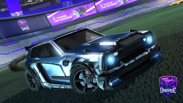 A Rocket League car design from tiredcaptain