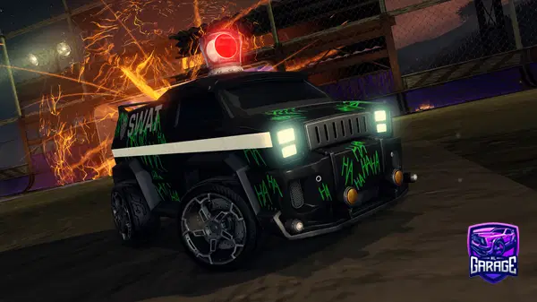 A Rocket League car design from alinafogtuin