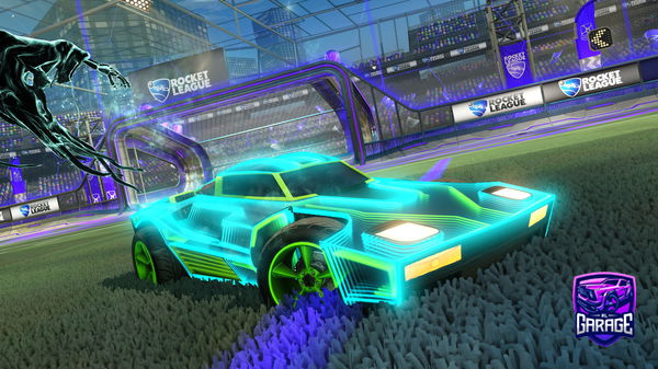 A Rocket League car design from Ayadsuper