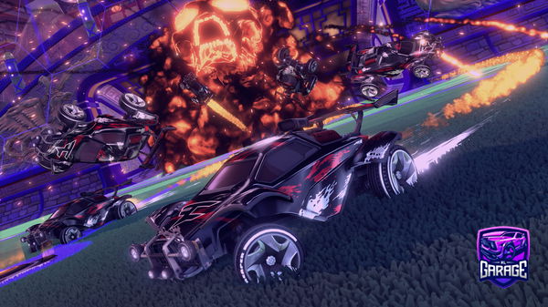 A Rocket League car design from Kian01