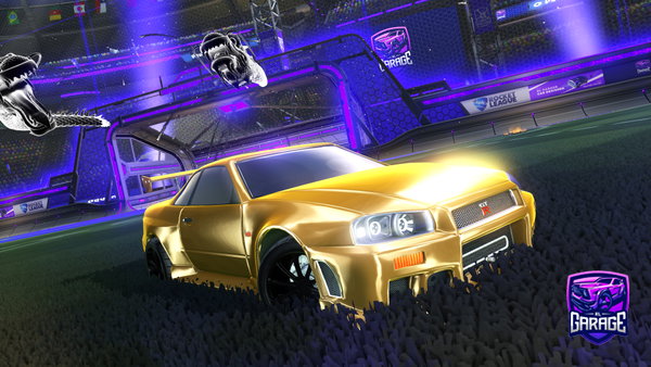 A Rocket League car design from yanel