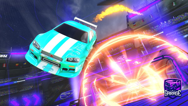 A Rocket League car design from Lui7909
