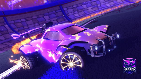 A Rocket League car design from JustBaileyBro