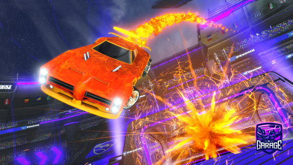 A Rocket League car design from Lolhub