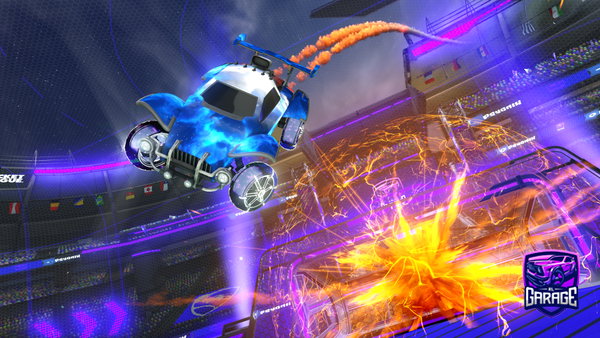 A Rocket League car design from Beastmode1234