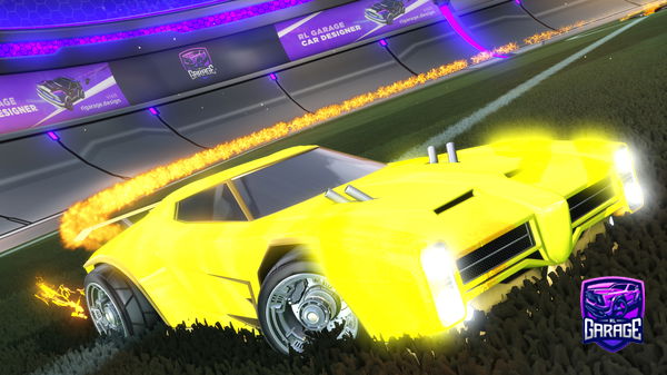 A Rocket League car design from HyperMax-Games