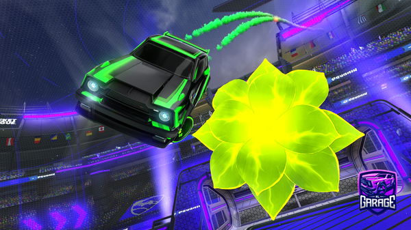A Rocket League car design from TwitchVcxal