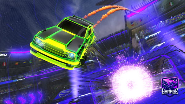A Rocket League car design from Apex_Shredder3