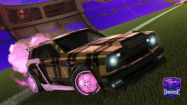 A Rocket League car design from Verrkami
