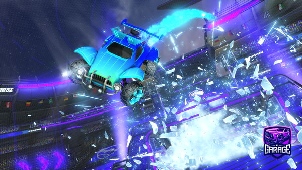 A Rocket League car design from Trinity458