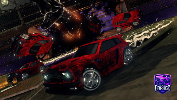 A Rocket League car design from momeng