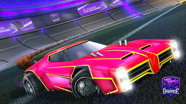 A Rocket League car design from Aussiemate143