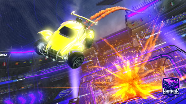 A Rocket League car design from Heroking_Gabriel
