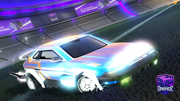 A Rocket League car design from F14M3Z