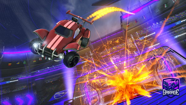 A Rocket League car design from Sxolaris
