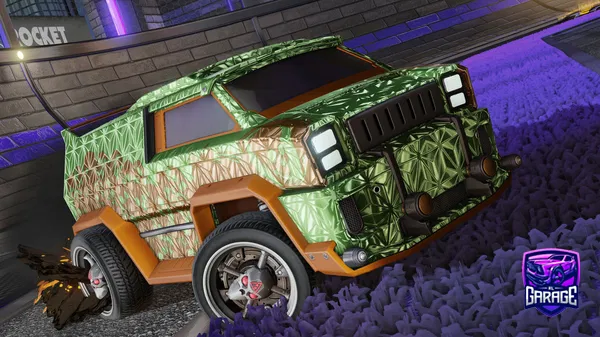 A Rocket League car design from JP-yt