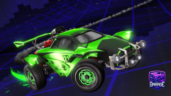 A Rocket League car design from Bhaus42