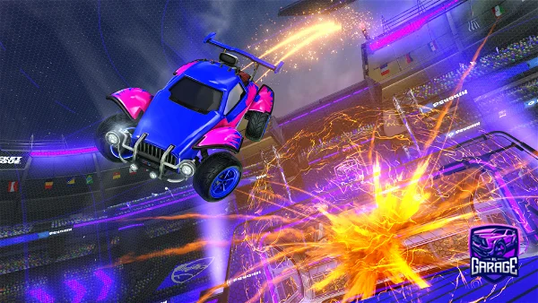 A Rocket League car design from Atlizzy