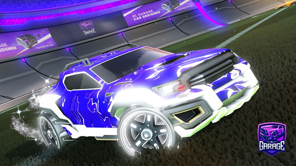 A Rocket League car design from t0rchem