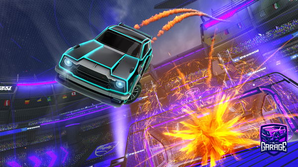 A Rocket League car design from MovedCape