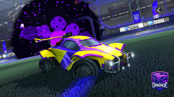 A Rocket League car design from Knife_