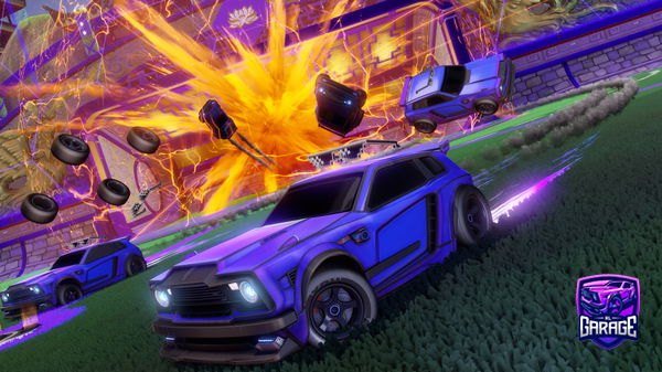 A Rocket League car design from neshs