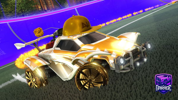 A Rocket League car design from Millapede