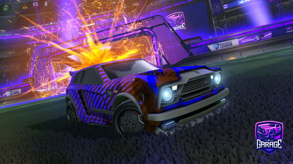 A Rocket League car design from LegalHyperion
