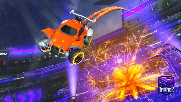 A Rocket League car design from bruu233