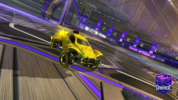 A Rocket League car design from DJ_EM3RALD